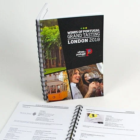 A6 wiro bound book
