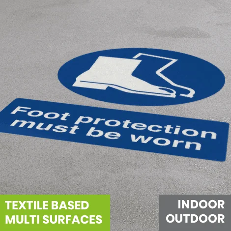 Construction (Health and Safety) 7 floor sign safety sticker