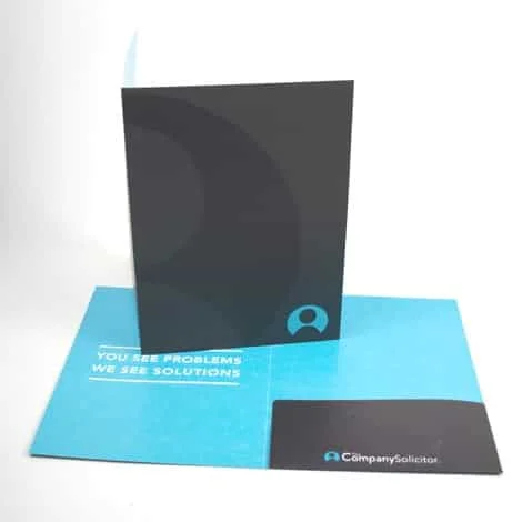 Premium folder print