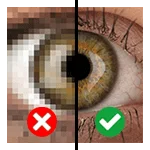 eye resolution