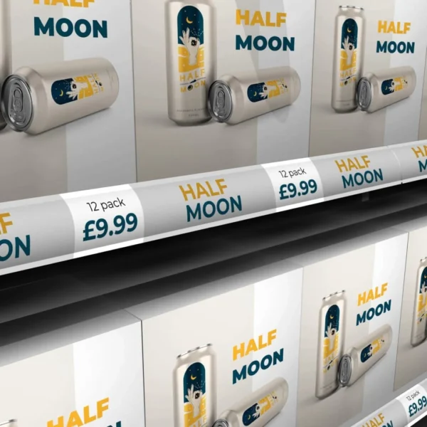 Drinks Brand Printing 4 Shelf Strips