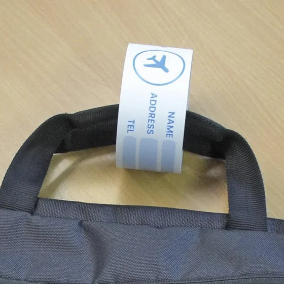 travel luggage strips