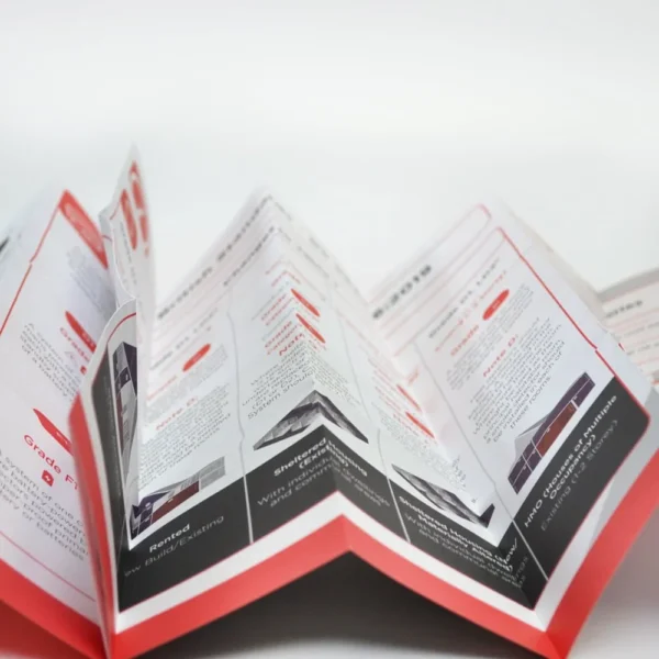 Packaging Print 14 Z-Fold Leaflet