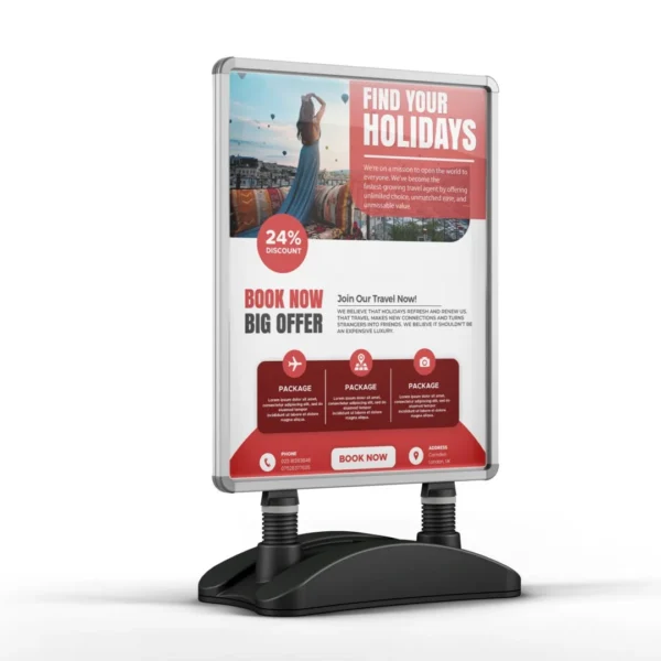 Travel Industry 16 holiday pavement displays