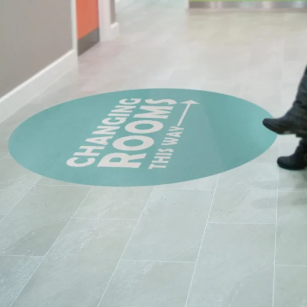 Health, Fitness and Spa Print 4 Floor Graphic