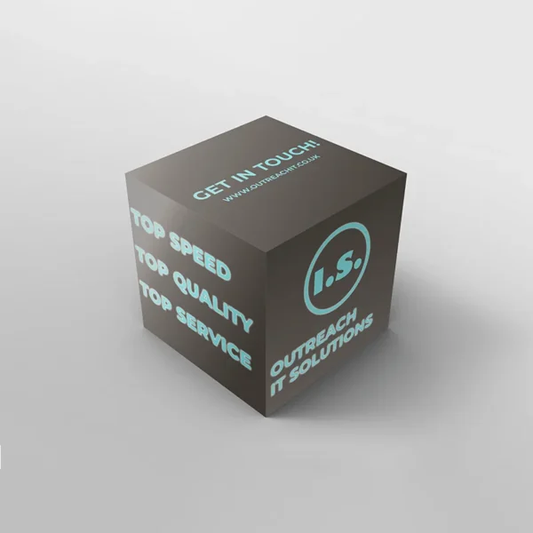 IT Software & Telecoms 10 Printed display cubes