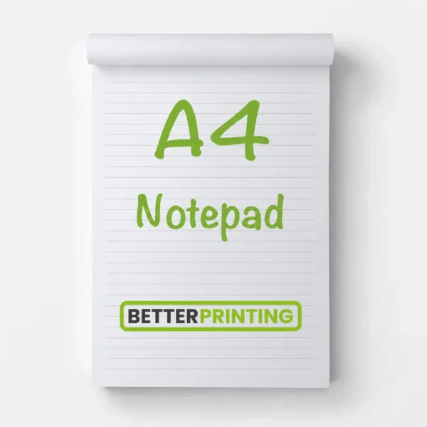 A4 notepads printing