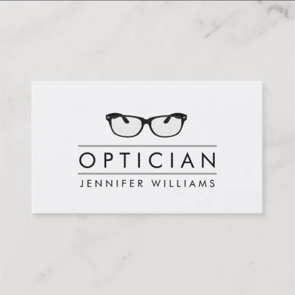 Opticians membership card