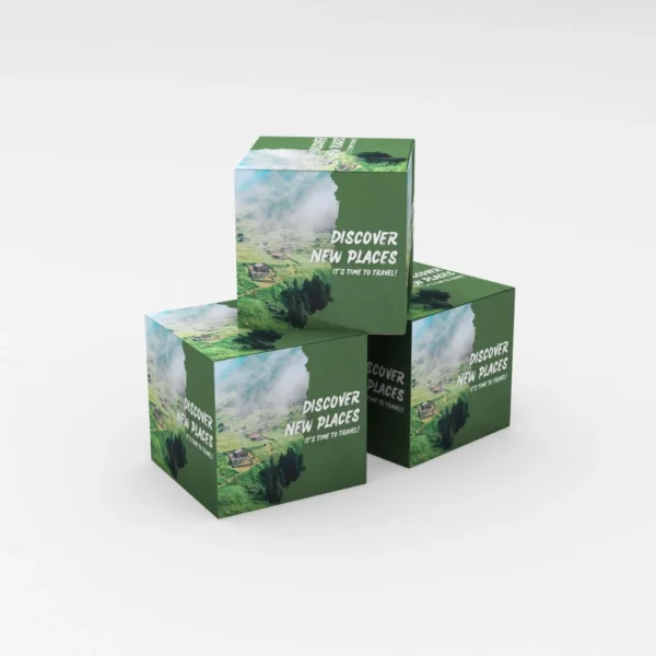 Travel Industry 12 Travel Display Cubes