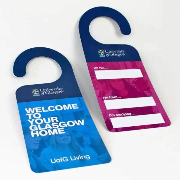 Housing Development and Estate Agents 5 university campus door hangers