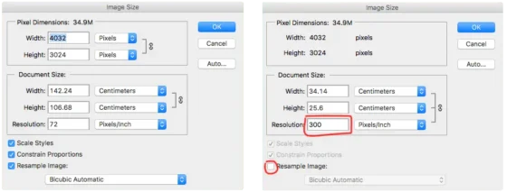 image resolution check