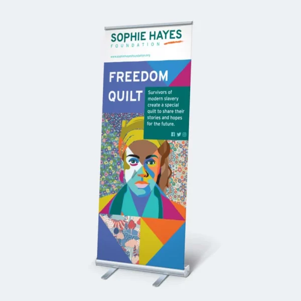 Packaging Print 12 Roller Banner