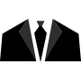 Black Suit Icon