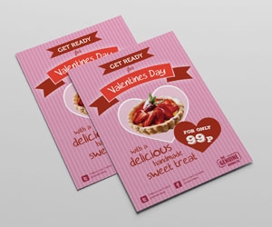 Valentines Day Promo Flyer