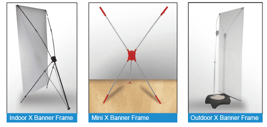 X Banner Frames
